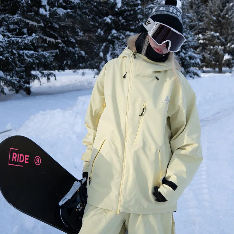 Nove 3L široke jakne za snowboarding 2025 Ženska skijaška odjeća Gornje zimske tople vjetrootporne skijaške kapute Odjeća za muškarce