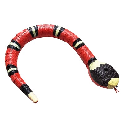 Smart Sensing Snake Cat Toys USB акумулаторна автоматична забавна котешка игра Интерактивни играчки Електрическо обучение Аксесоари за домашни любимци