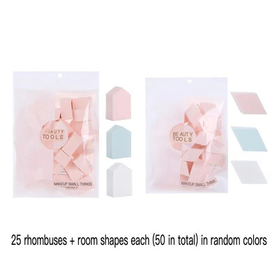 Jaja za šminku u vrećici ne jedite žele u prahu Super mekana spužva puder puf jednokratna podloga za tekuću šminku pamuk meko jaje za šminku