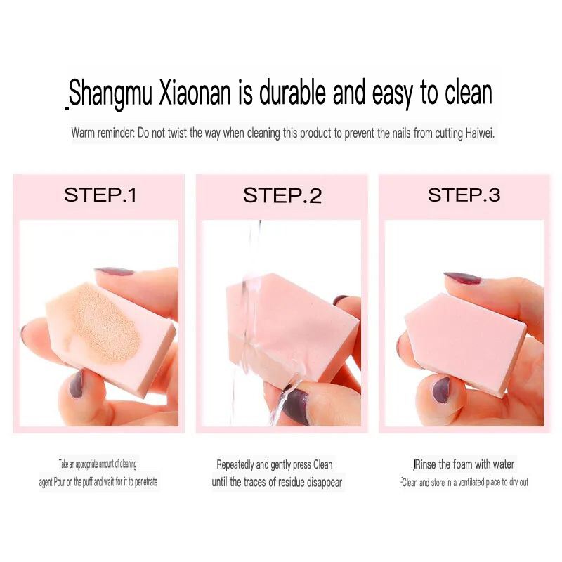 Jaja za šminku u vrećici ne jedite žele u prahu Super mekana spužva puder puf jednokratna podloga za tekuću šminku pamuk meko jaje za šminku