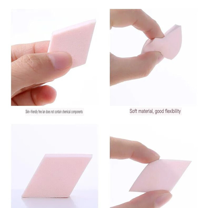 Jaja za šminku u vrećici ne jedite žele u prahu Super mekana spužva puder puf jednokratna podloga za tekuću šminku pamuk meko jaje za šminku