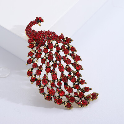 Γυναικείες καρφίτσες από στρας Peacock Bird Unisex Καρφίτσες για ζώα Πολύχρωμα αξεσουάρ casual party Δώρα