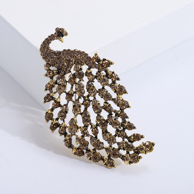 Γυναικείες καρφίτσες από στρας Peacock Bird Unisex Καρφίτσες για ζώα Πολύχρωμα αξεσουάρ casual party Δώρα