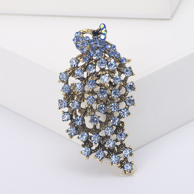 Γυναικείες καρφίτσες από στρας Peacock Bird Unisex Καρφίτσες για ζώα Πολύχρωμα αξεσουάρ casual party Δώρα