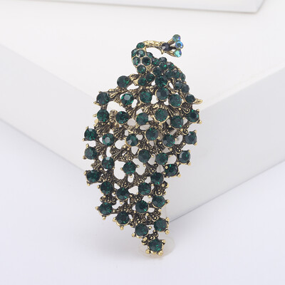 Γυναικείες καρφίτσες από στρας Peacock Bird Unisex Καρφίτσες για ζώα Πολύχρωμα αξεσουάρ casual party Δώρα