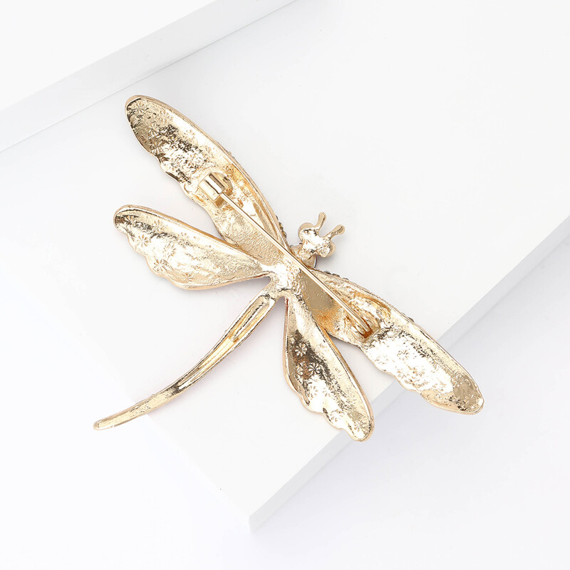 Rhinestone spāru piespraudes sievietēm Unisex stikla kukaiņu saktas Biroja ballītes draugs dāvanas rotaslietas aksesuāri