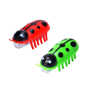 2 τμχ Mini Beetle Electric Insect Ποντίκι γάτας Bug Escape Escape από εμπόδια Μπομπονιέρες για πάρτι με μπαταρία Δόνηση κατοικίδια παιχνίδια