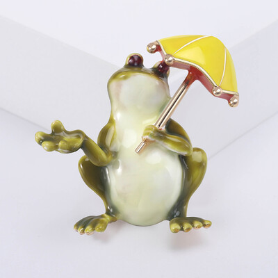 Slatki žablji broševi sa kamenčićima za žene, uniseks emajl, igle sa životinjama, uredski dodaci za zabavu, ležerni pokloni