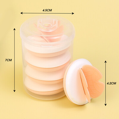 Mini Cotton Candy Puff Bow Knot Air Cushion Tekuća podloga za šminku Puffs Puffs Dry Wet Puff Kozmetički aplikator Alati za šminkanje