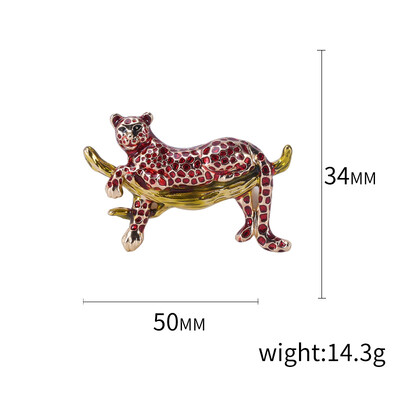 Όμορφες καρφίτσες λεοπάρ στρας για γυναίκες Unisex καρφίτσες ζώων Πολύχρωμες διαθέσιμες αξεσουάρ casual party Δώρα