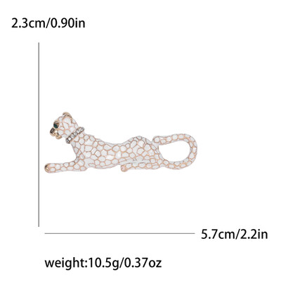 Όμορφες καρφίτσες λεοπάρ στρας για γυναίκες Unisex καρφίτσες ζώων Πολύχρωμες διαθέσιμες αξεσουάρ casual party Δώρα