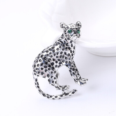 Όμορφες καρφίτσες λεοπάρ στρας για γυναίκες Unisex καρφίτσες ζώων Πολύχρωμες διαθέσιμες αξεσουάρ casual party Δώρα