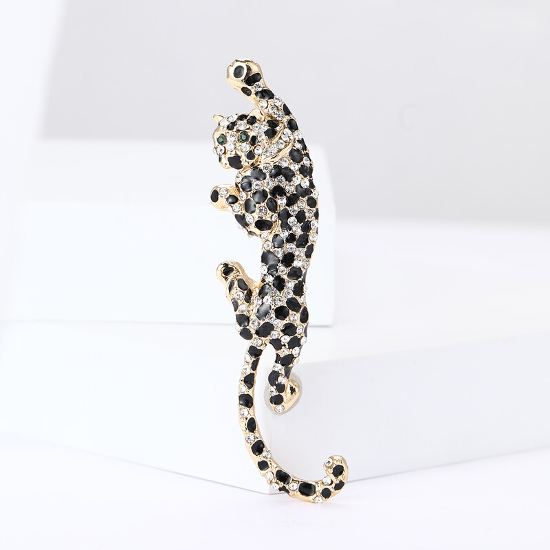 Όμορφες καρφίτσες λεοπάρ στρας για γυναίκες Unisex καρφίτσες ζώων Πολύχρωμες διαθέσιμες αξεσουάρ casual party Δώρα