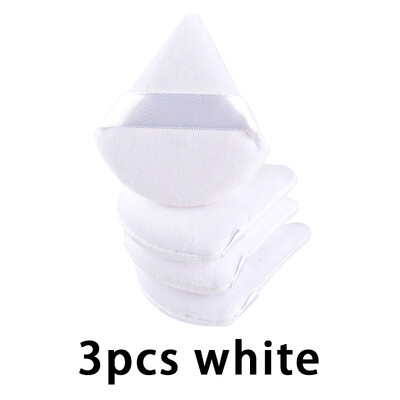 1/2/6 kom višekratna trokutasta puder puder spužvica za šminkanje očiju Kozmetika za sjene za puder pamuk Alat za šminkanje pudera