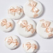 1 db Felhő púder puff száraz por puha mézpor torta pelyhesítő plüss jó éjszakát tiszta pamut bársony puff