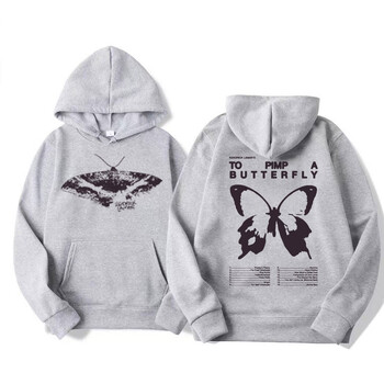 Kendrick Lamar Album Hoodies To Pimp A Butterfly Tracklist Graphic Hoodie Мъжки жени Harajuku Естетични суичъри с дълъг ръкав