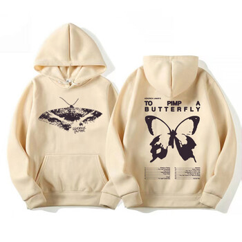 Kendrick Lamar Album Hoodies To Pimp A Butterfly Tracklist Graphic Hoodie Мъжки жени Harajuku Естетични суичъри с дълъг ръкав