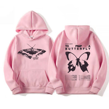 Kendrick Lamar Album Hoodies To Pimp A Butterfly Tracklist Graphic Hoodie Мъжки жени Harajuku Естетични суичъри с дълъг ръкав