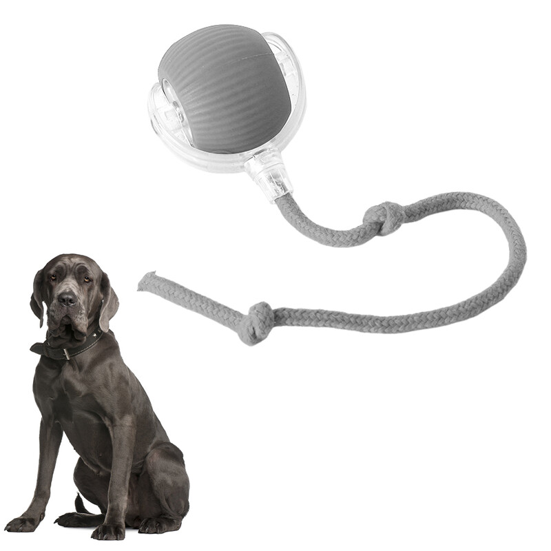 Interaktīva kaķu rotaļlietu bumba Pašrotējoša bumba Uzlādējama jautra kaķu rotaļlieta pret depresiju mājdzīvnieku rotaļlieta iekštelpu kaķu kaķēnam