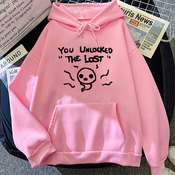 The Binding Of Isaac Hoodie Ежедневна свободна качулка Мъжки Дамски дрехи Есен Зима Топъл суичър Harajuku Унисекс Streetwear Горнища