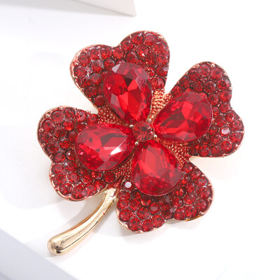 Beaut&Berry Cute Lucky Clover Piespraudes Kaķa acs Lapu Piespraudes Džemperis Jaka Biroja ballītes Ikdienas Aksesuāri Dāvanas