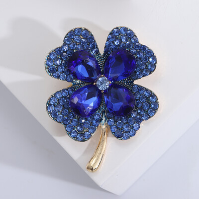 Beaut&Berry Cute Lucky Clover Piespraudes Kaķa acs Lapu Piespraudes Džemperis Jaka Biroja ballītes Ikdienas Aksesuāri Dāvanas