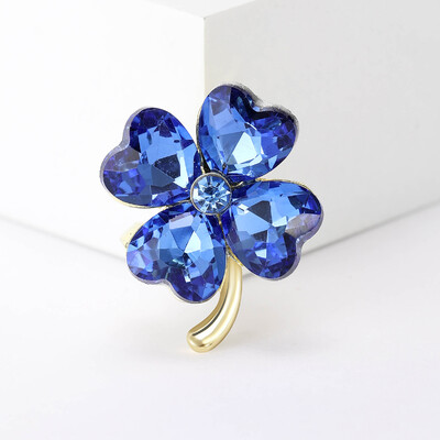 Beaut&Berry Cute Lucky Clover Piespraudes Kaķa acs Lapu Piespraudes Džemperis Jaka Biroja ballītes Ikdienas Aksesuāri Dāvanas