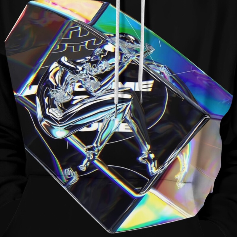 Y2K majice s kapuljačom Retro majica s patentnim zatvaračem Muška majica s patentnim zatvaračem s metalnim uzorkom High Street Hip Hop Streetwear Fashion Causal Hoody