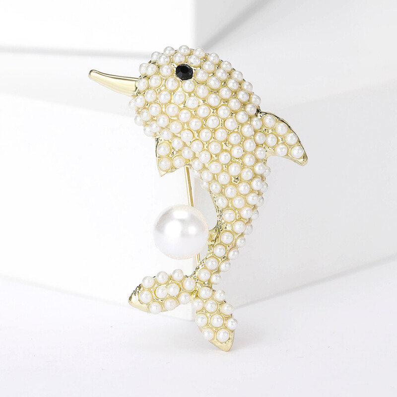 Prekrasni broševi s dupinima za žene, uniseks igle sa životinjama, dostupni u više boja, ležerni dodaci za zabave, darovi