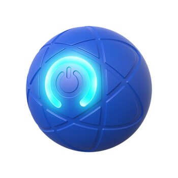 Dog Toy Ball Electronic Interactive Pet Toy Moving Ball Usb Automatic Moving Bouncing for Puppy Birthday Gift Pro F5v3