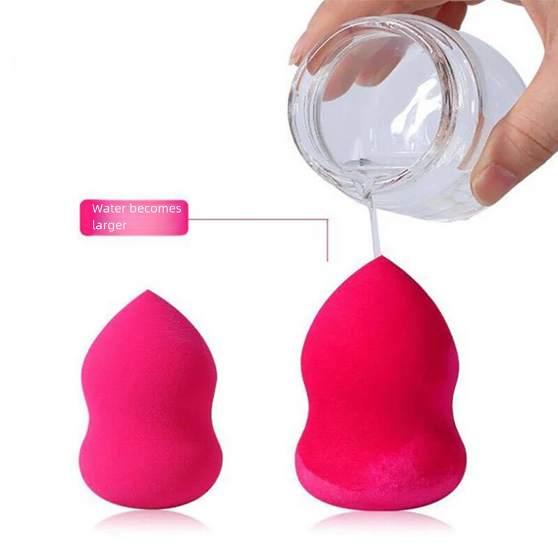 Iznimno meka spužvica za šminku Jaje Materijal bez lateksa Suha mokra spužvica za dvostruku upotrebu Podloga za skidanje šminke Hidrofilna