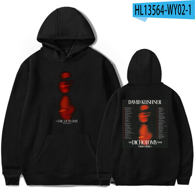 David Kushner Tour Hoodie Sweatshirt Modni Muški Ženski Hoodies Printing Streetwear Harajuku Ležerni uniseks pulover