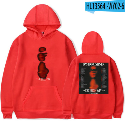 David Kushner Tour Hoodie Sweatshirt Modni Muški Ženski Hoodies Printing Streetwear Harajuku Ležerni uniseks pulover