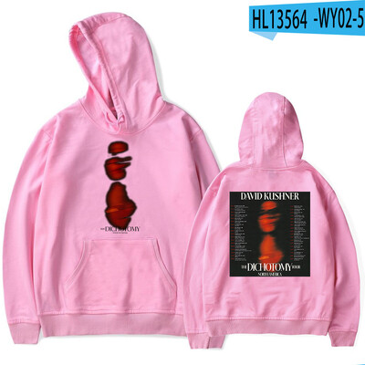 David Kushner Tour Hoodie Sweatshirt Modni Muški Ženski Hoodies Printing Streetwear Harajuku Ležerni uniseks pulover