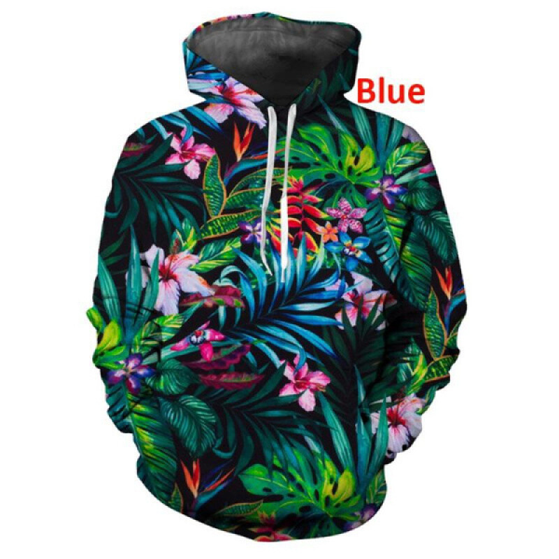 Hoodies s 3D motivom dlana Cool Sweatshirt Ležerna smiješna Harajuku pulover dugih rukava