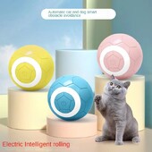 Mājdzīvnieku kaķu rotaļu bumba, inteliģentā ripojamā bumba, kaķu ķircināšanas bumba, pret kodumiem izturīga un nomierinoša mājdzīvnieku rotaļu bumba, kaķu piparmētru bumba