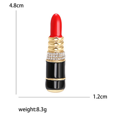 Prekrasni ruž za usne, broševi za usne, uniseks, glamurozne igle, dostupni u više boja, ležerni dodaci za zabave, darovi