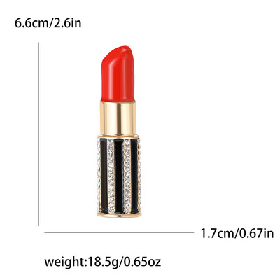 Prekrasni ruž za usne, broševi za usne, uniseks, glamurozne igle, dostupni u više boja, ležerni dodaci za zabave, darovi