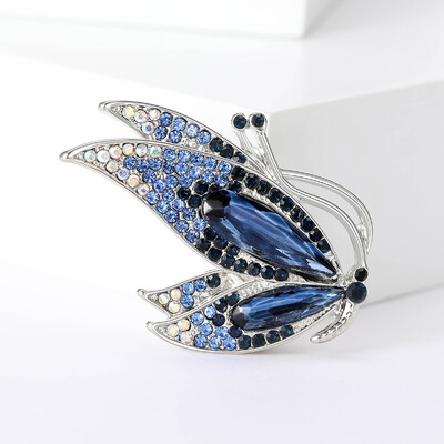 Broșe mari cu fluturi email Beaut&Berry pentru femei, unisex, 4 culori, insecte, animale, accesorii casual pentru petreceri, cadouri