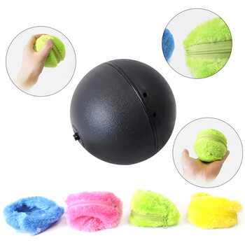 Magic Roller Ball Toy Activation Ball Cat Toys Διαδραστικά Chew βελούδινα ηλεκτρικά κυλιόμενα παιχνίδια για σκύλους Παιχνίδια για γάτες Προϊόντα για κατοικίδια