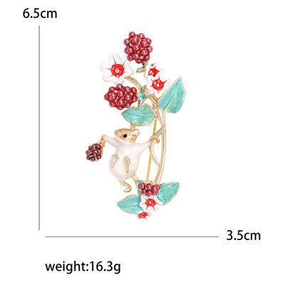 Slatki broševi u obliku vjeverica za žene, uniseks igle sa životinjama, dostupni u više boja, ležerni dodaci za zabave, darovi