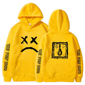 Hip Hop Lil Peep Hoodies Hell Boy Ανδρικά φούτερ με κουκούλα Γυναικεία πουλόβερ με κουκούλα Ανδρική γυναικεία φούτερ Φθινόπωρο/Χειμώνα Ζεστό φούτερ