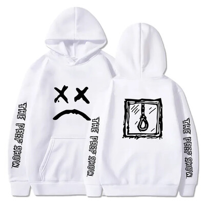 Hip Hop Lil Peep Hoodies Hell Boy Ανδρικά φούτερ με κουκούλα Γυναικεία πουλόβερ με κουκούλα Ανδρική γυναικεία φούτερ Φθινόπωρο/Χειμώνα Ζεστό φούτερ