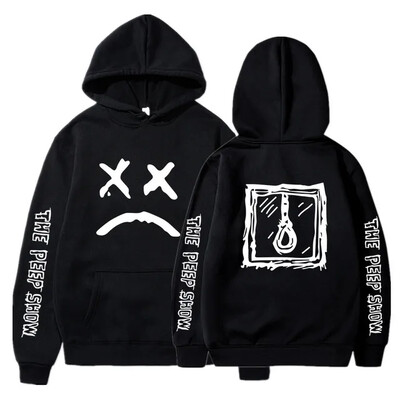 Hip Hop Lil Peep Hoodies Hell Boy Ανδρικά φούτερ με κουκούλα Γυναικεία πουλόβερ με κουκούλα Ανδρική γυναικεία φούτερ Φθινόπωρο/Χειμώνα Ζεστό φούτερ