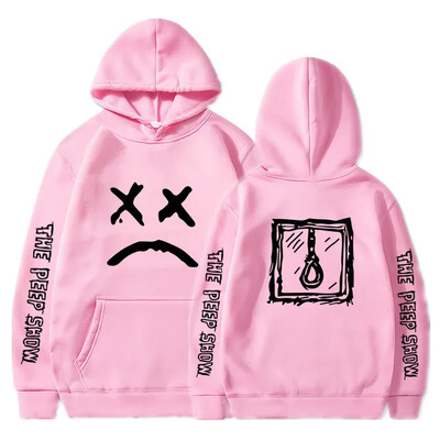 Hip Hop Lil Peep Hoodies Hell Boy Ανδρικά φούτερ με κουκούλα Γυναικεία πουλόβερ με κουκούλα Ανδρική γυναικεία φούτερ Φθινόπωρο/Χειμώνα Ζεστό φούτερ