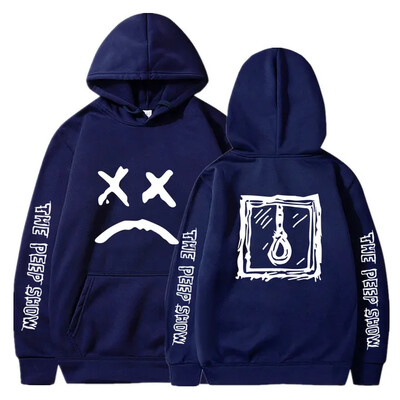 Hip Hop Lil Peep Hoodies Hell Boy Ανδρικά φούτερ με κουκούλα Γυναικεία πουλόβερ με κουκούλα Ανδρική γυναικεία φούτερ Φθινόπωρο/Χειμώνα Ζεστό φούτερ