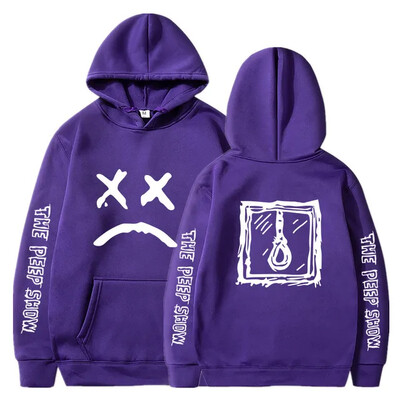 Hip Hop Lil Peep Hoodies Hell Boy Ανδρικά φούτερ με κουκούλα Γυναικεία πουλόβερ με κουκούλα Ανδρική γυναικεία φούτερ Φθινόπωρο/Χειμώνα Ζεστό φούτερ