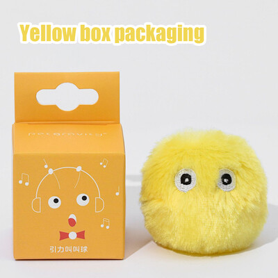 1/3kom interaktivna lopta Pametna mačka Igračke za pse Plišana električna igračka za treniranje mačje metvice Kućni ljubimac koji zvuči na dodir Squeak Igračka lopta