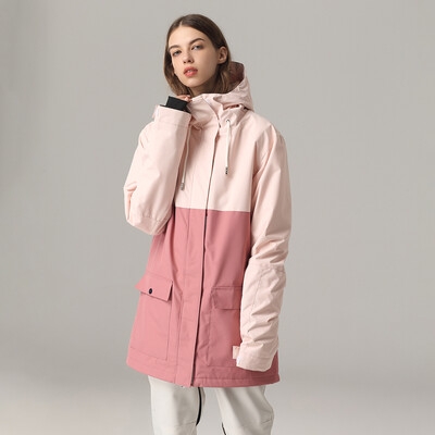 Zimska tanka debela topla skijaška jakna Ženska vodootporna sportska jakna otporna na vjetar Jakna za daskanje na snijegu Ženska odjeća za van