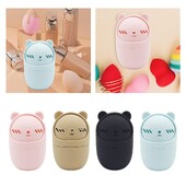 Držač spužvice za šminku Držač za puf za šminku Kutija za pohranu jaja za šminku